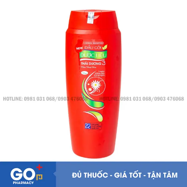 Dầu gội Thái Dương 3 200ml
